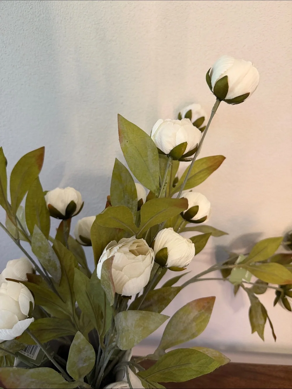 (8) NWT Cream Peony Stems by Ashland